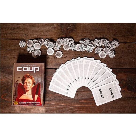 Coup - The Fast, Fun Bluffing Party Game for 2-6 Players. Perfect for Family Gam - Picture 3 of 6